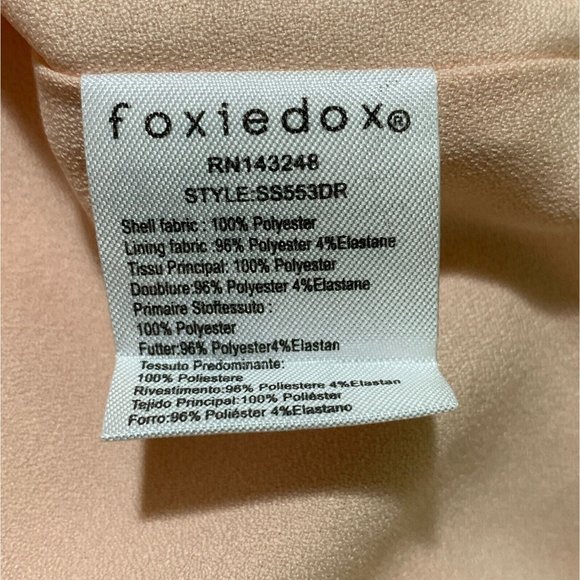 Antrhropologie Foxiedox Soft Pink Off Shoulder XS - Picture 9 of 9